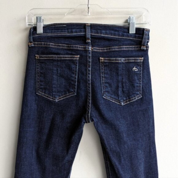 rag & bone high rise skinny jeans - Picture 4 of 7